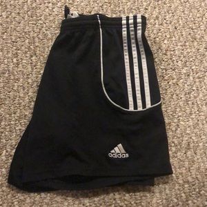 Adidas ClimaLite black shorts